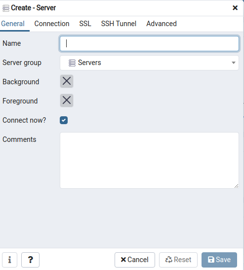 imagem da tela para digitar o localhost, senha e username